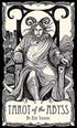 Tarot of the Abyss deck by Ann Tourian showing dark surrealist 78-card tarot with haunting psyche-exploring imagery on the box