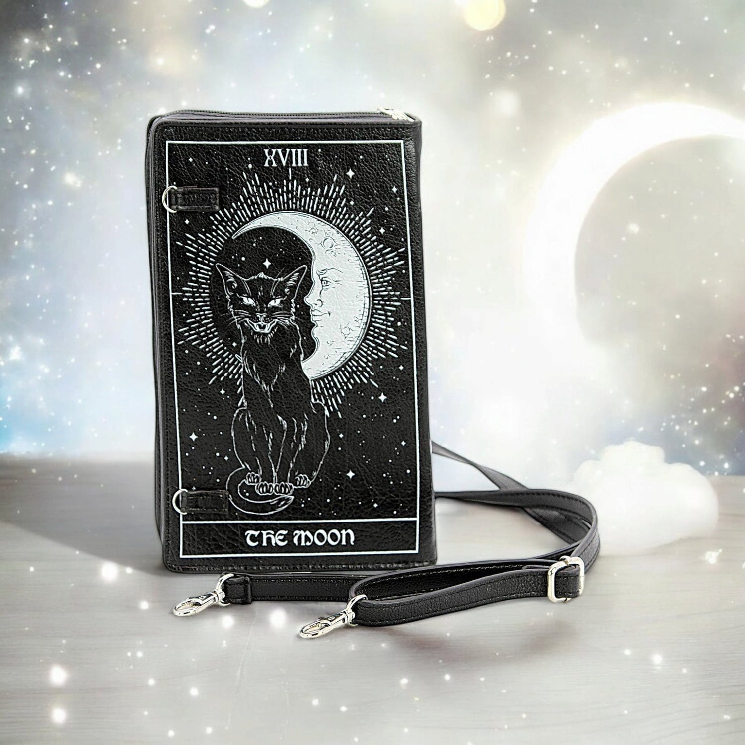 Tarot Card Book Crossbody Bag &amp; Wallet – Mystical Vinyl Accessories