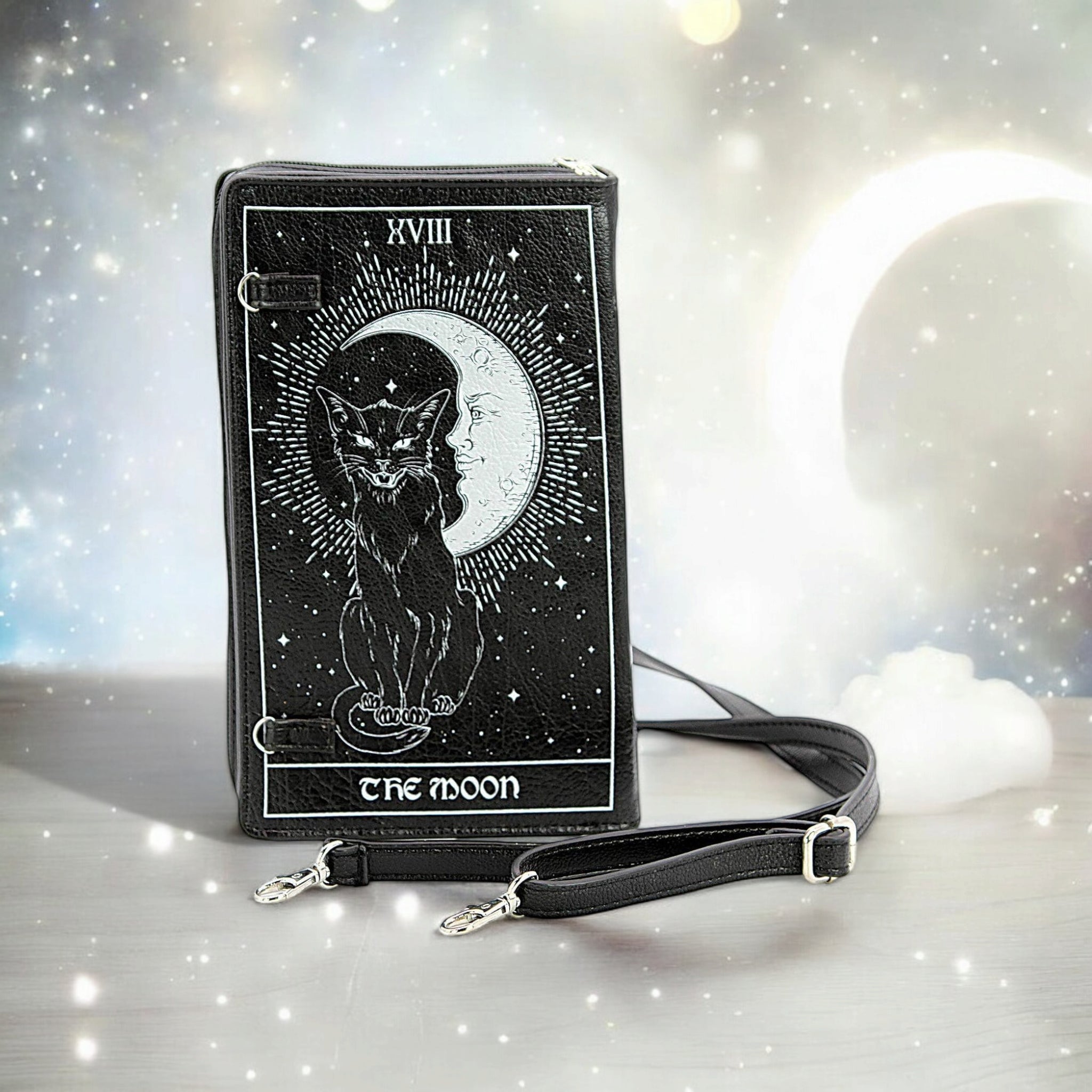 Tarot Card Book Crossbody Bag &amp; Wallet – Mystical Vinyl Accessories