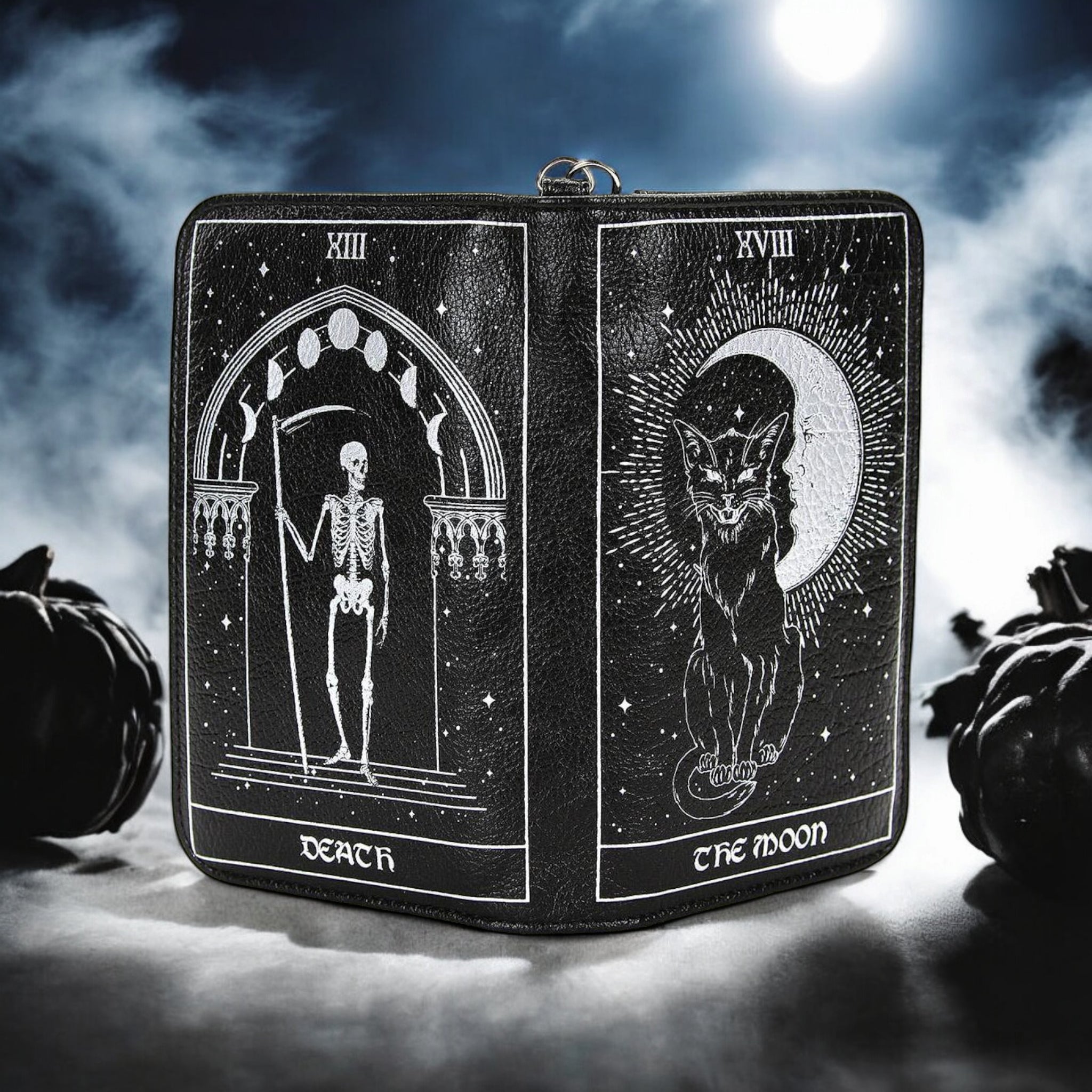 Tarot Card Book Crossbody Bag &amp; Wallet – Mystical Vinyl Accessories