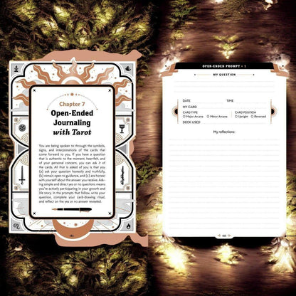 One Card Tarot Journal by Maria Sofia Marmanides – Daily Tarot Reflection Workbook