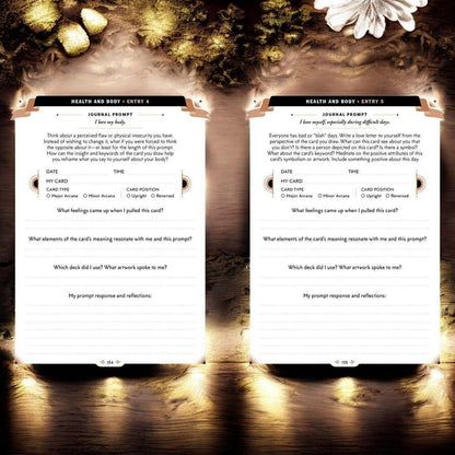 One Card Tarot Journal by Maria Sofia Marmanides – Daily Tarot Reflection Workbook