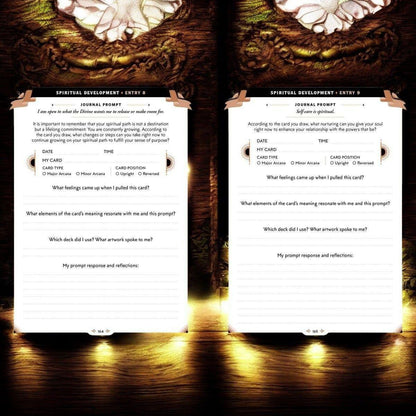 One Card Tarot Journal by Maria Sofia Marmanides – Daily Tarot Reflection Workbook