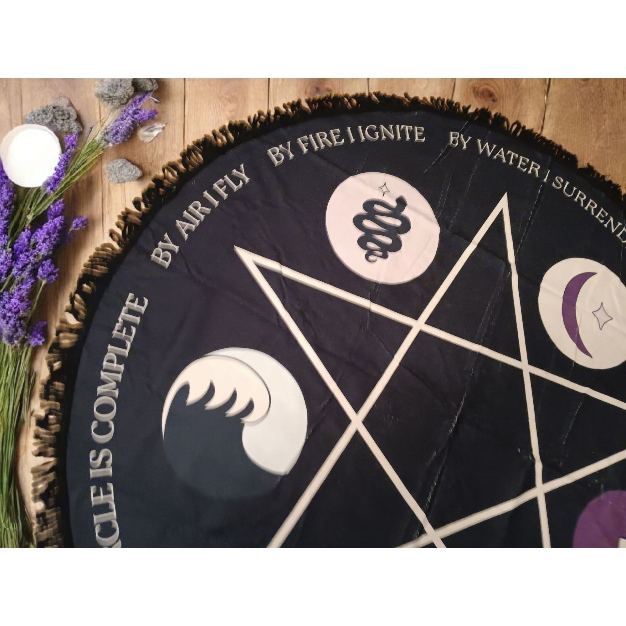 Traveling Spell Space Collection | Portable Altar Mats for Witchcraft, Rituals &amp; Sacred Space