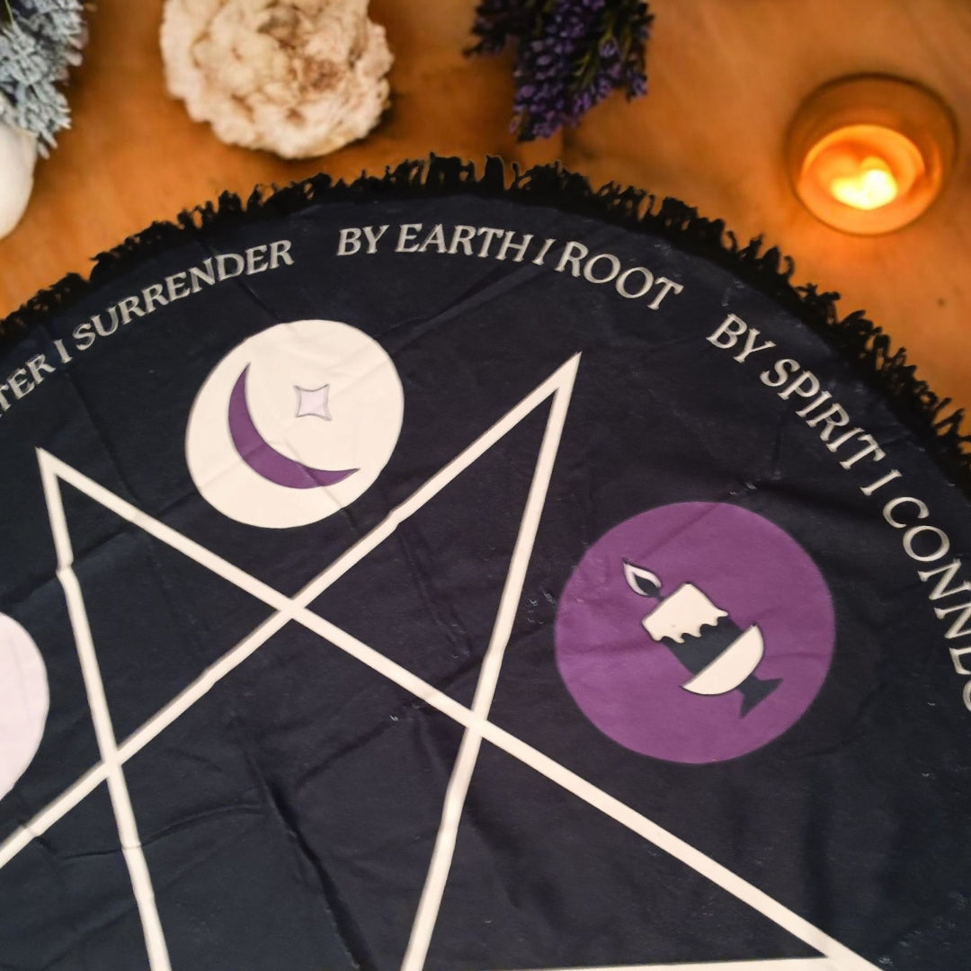 Traveling Spell Space Collection | Portable Altar Mats for Witchcraft, Rituals &amp; Sacred Space