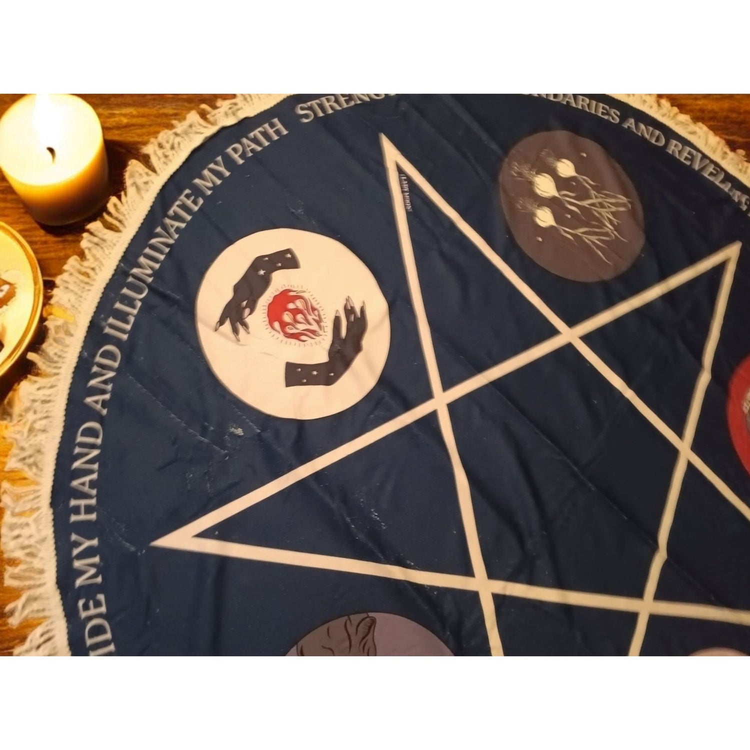 Traveling Spell Space Collection | Portable Altar Mats for Witchcraft, Rituals &amp; Sacred Space