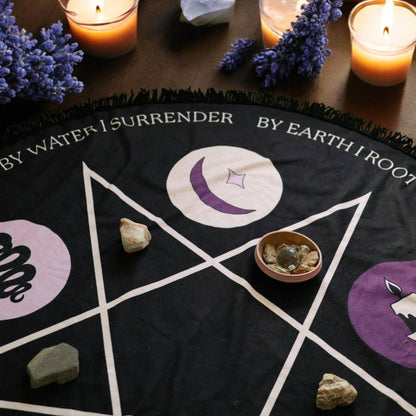 Traveling Spell Space Collection | Portable Altar Mats for Witchcraft, Rituals &amp; Sacred Space