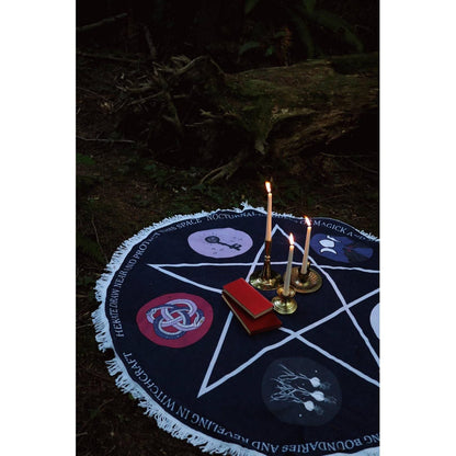 Traveling Spell Space Collection | Portable Altar Mats for Witchcraft, Rituals &amp; Sacred Space