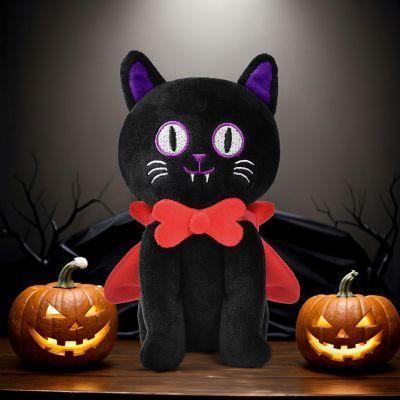 Spooky Cat Plush – Skeleton &amp; Vampire Halloween Plushies