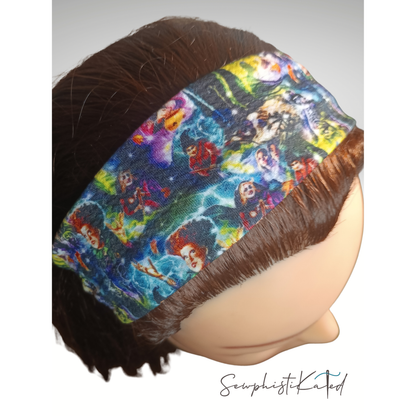 Spooky Witch Trio Inspired Headbands &amp; Scrunchies | Halloween Witchy Hair Accessories