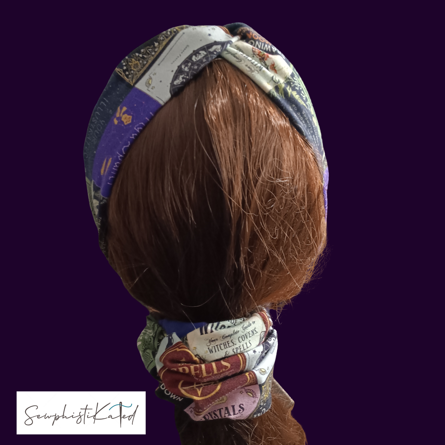 Witchy Books Headbands &amp; Scrunchies