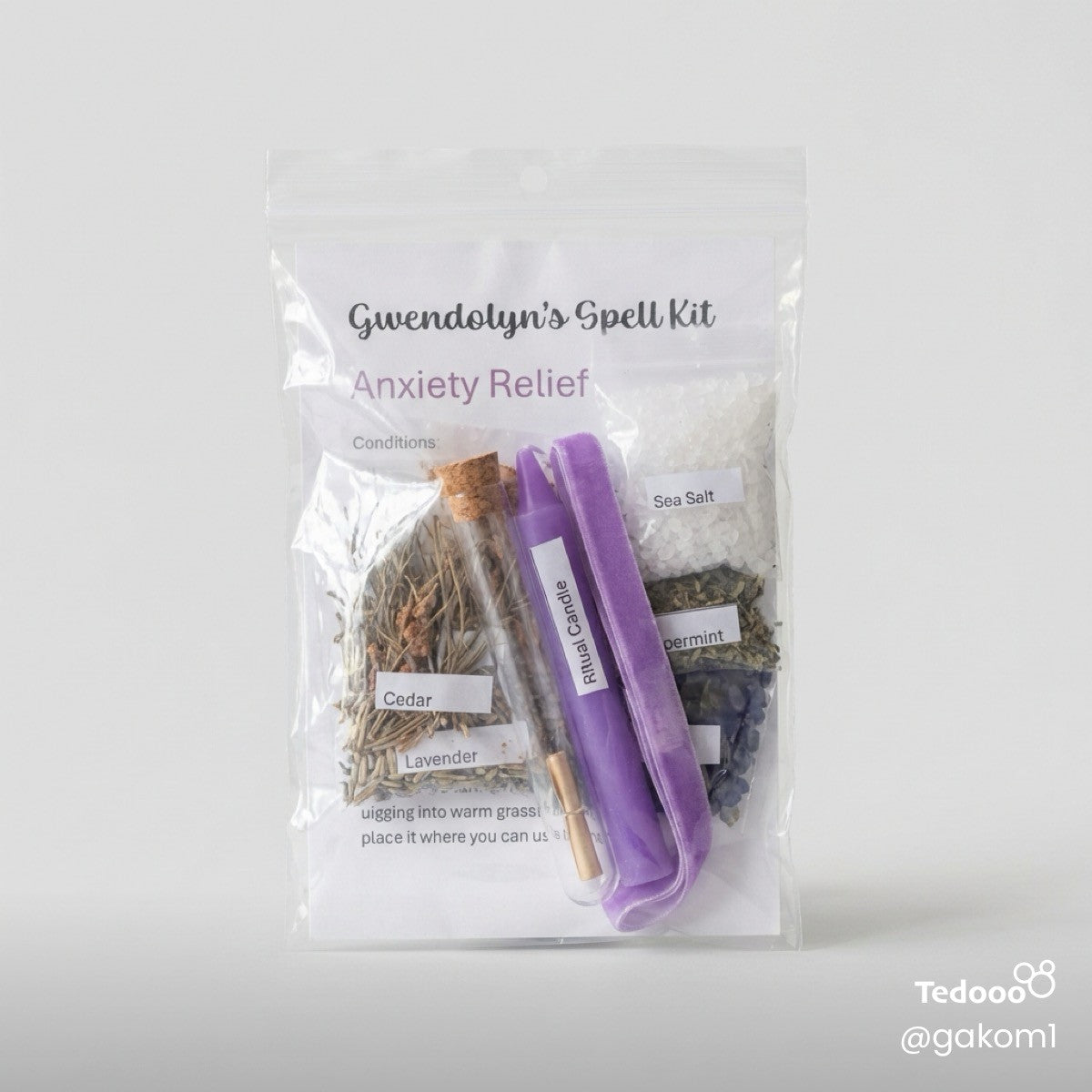 Anxiety Relief Spell Kit