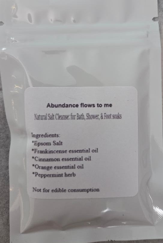 Abundance natural salt cleanse
