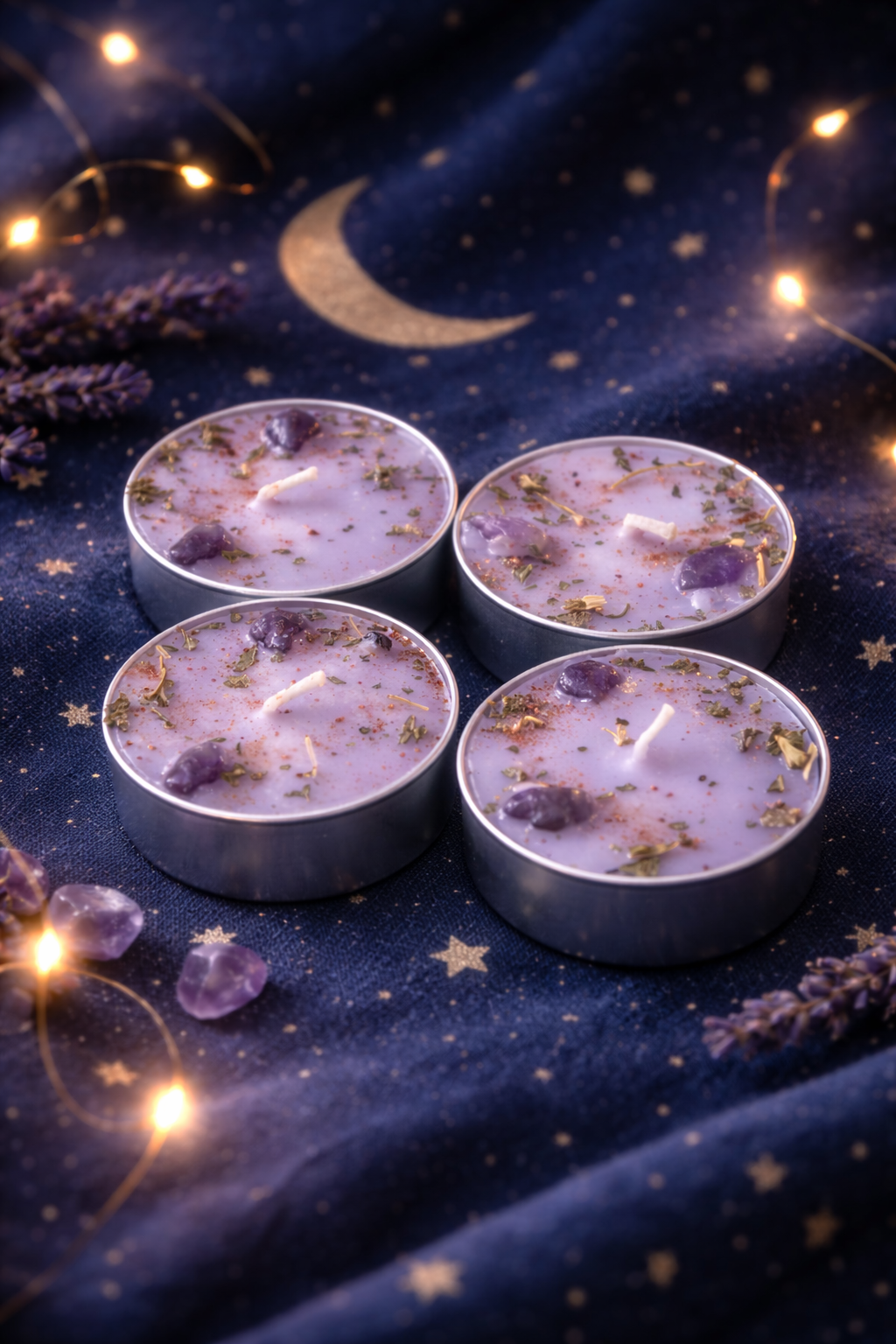 Celestial Duality Tea Light Collection (Sun &amp; Moon)