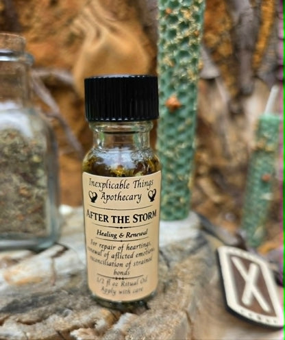 🌧 AFTER THE STORM - Spiritual Oil of Repair, Renewal &amp; Emotional Reset