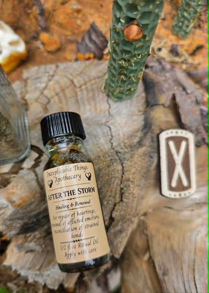 🌧 AFTER THE STORM - Spiritual Oil of Repair, Renewal &amp; Emotional Reset