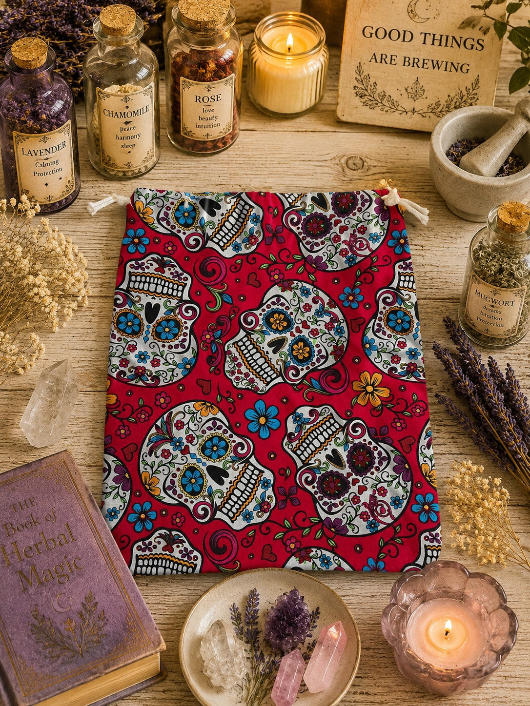 Tarot &amp; Crystal Bags