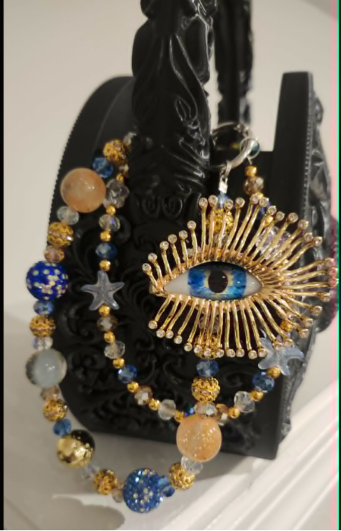Handbag &amp; Purse Chain - Evil Eye