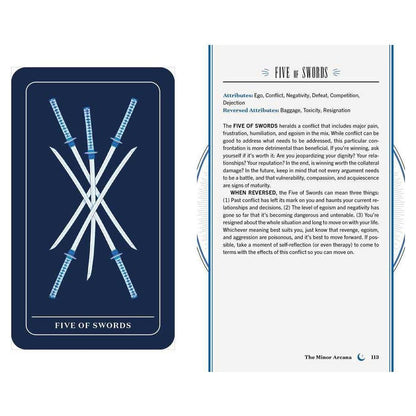 Anime Tarot Deck – 78 Cards &amp; Guidebook Featuring Iconic Anime Archetypes