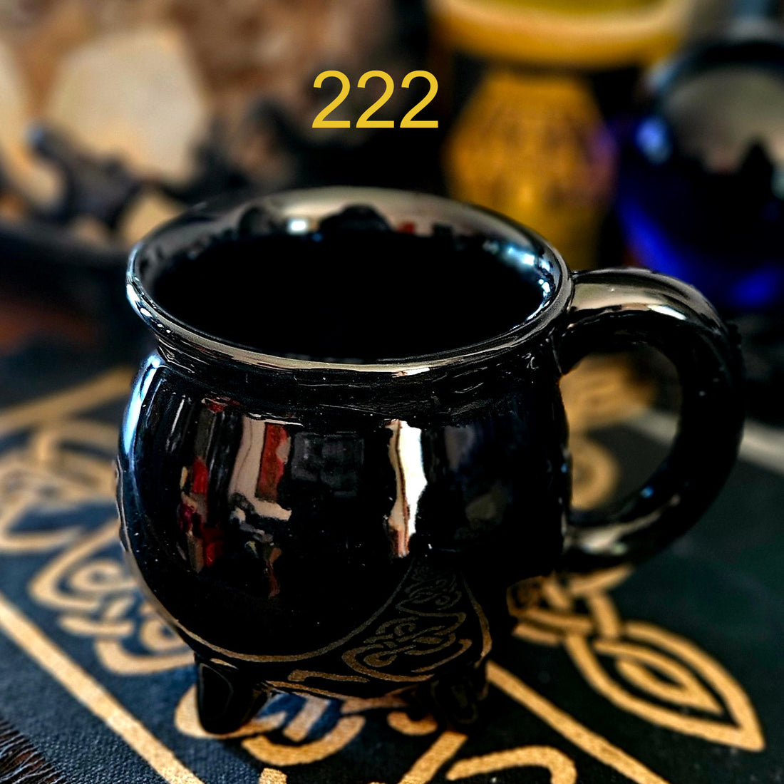 Start your day with a touch of magic using the Witch’s Daily Cauldron Mug.