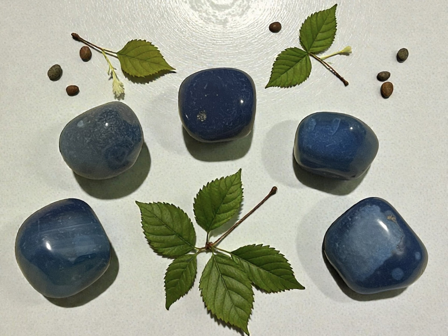 Blue Onyx tumbles
