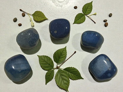 Blue Onyx tumbles