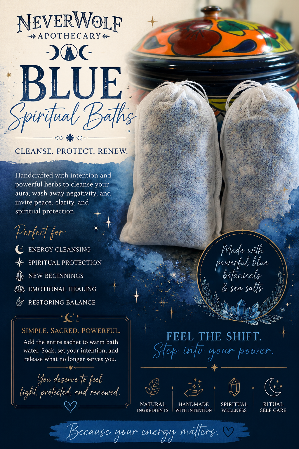 BLUE Spiritual Baths
