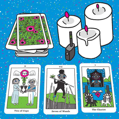 Four Twenty Tarot Deck – Cannabis-Inspired, Inclusive Tarot for Stoners &amp; Seekers