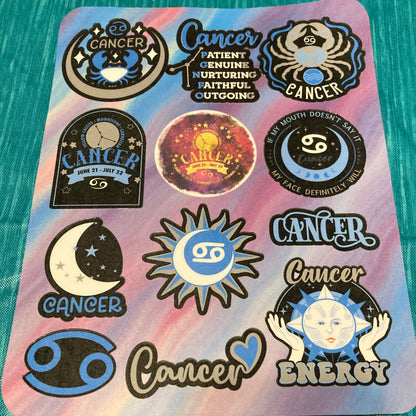 Handmade Astrological Sticker Packs