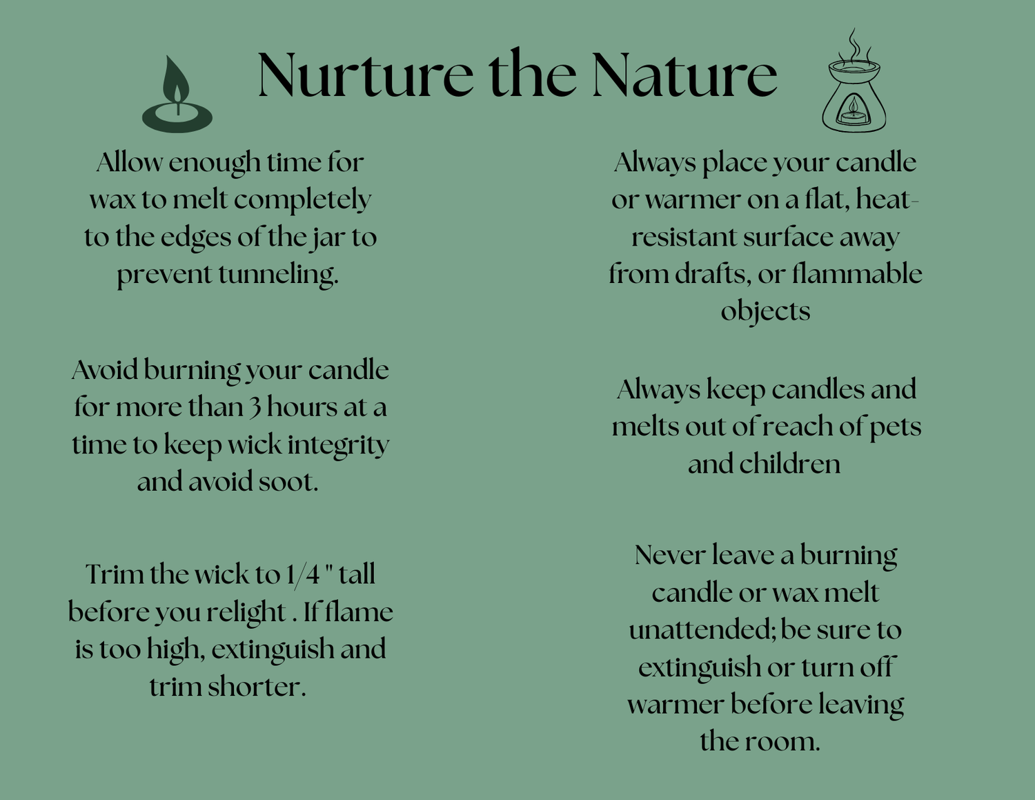 Fragrance Free Candles and Melts | Organic Beeswax