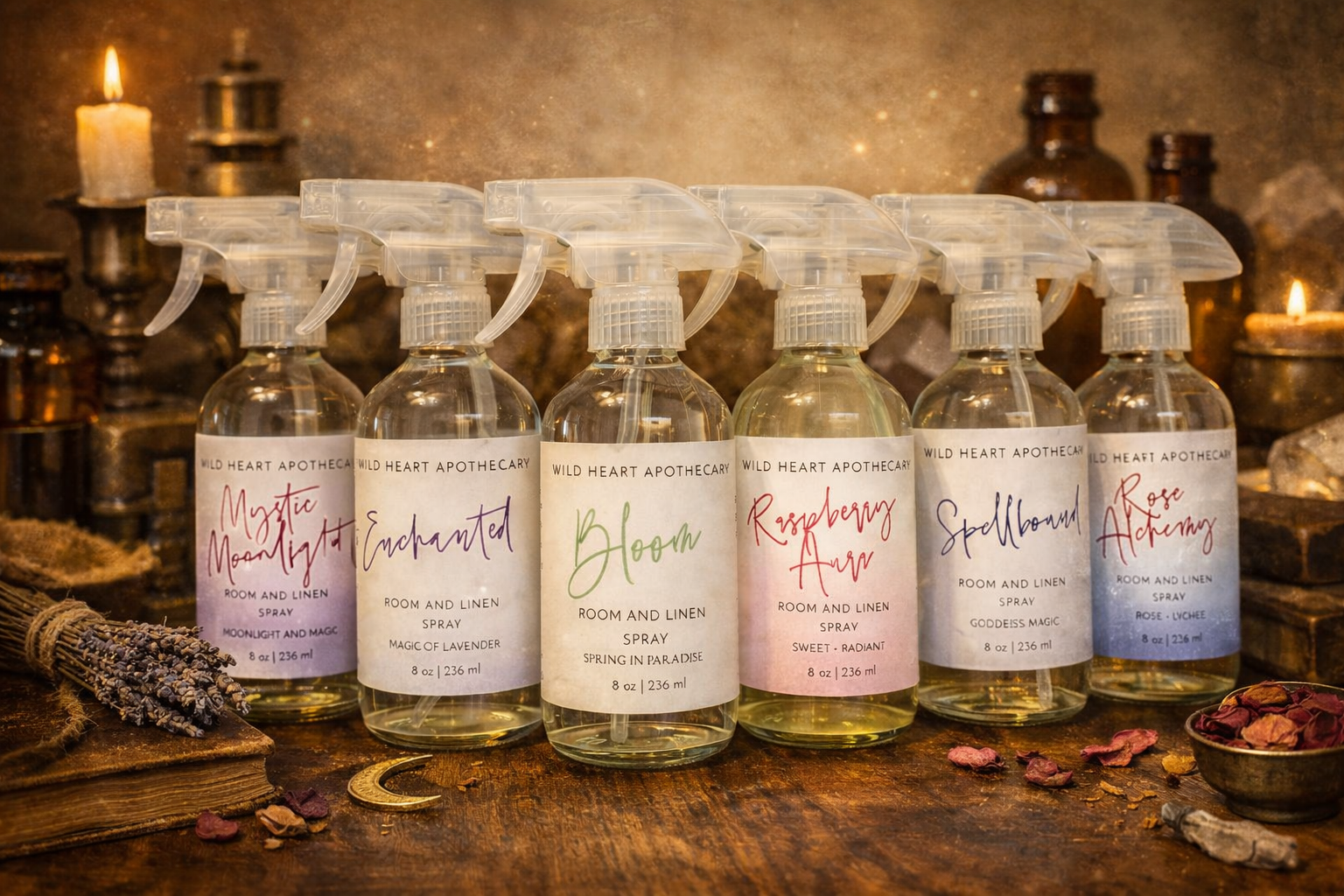 Room and Linen Spray - Botanical Home Fragrance Mist