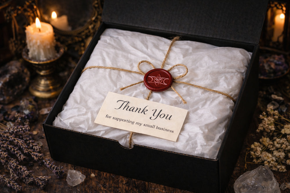 Medium Intuitive Witch Box – Personalized Ritual Set | Custom Witchcraft Kit, Crystals &amp; Altar Tools