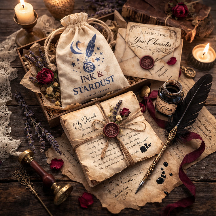 Deluxe Intuitive Witch Box – Personalized Ritual Set | Custom Witchcraft Kit, Crystals, Altar Tools