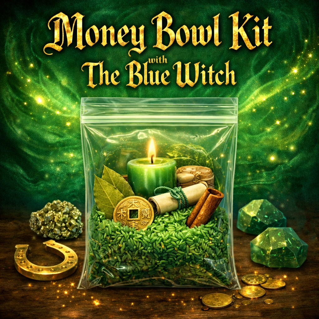 The Blue Witch Money Bowl Kit
