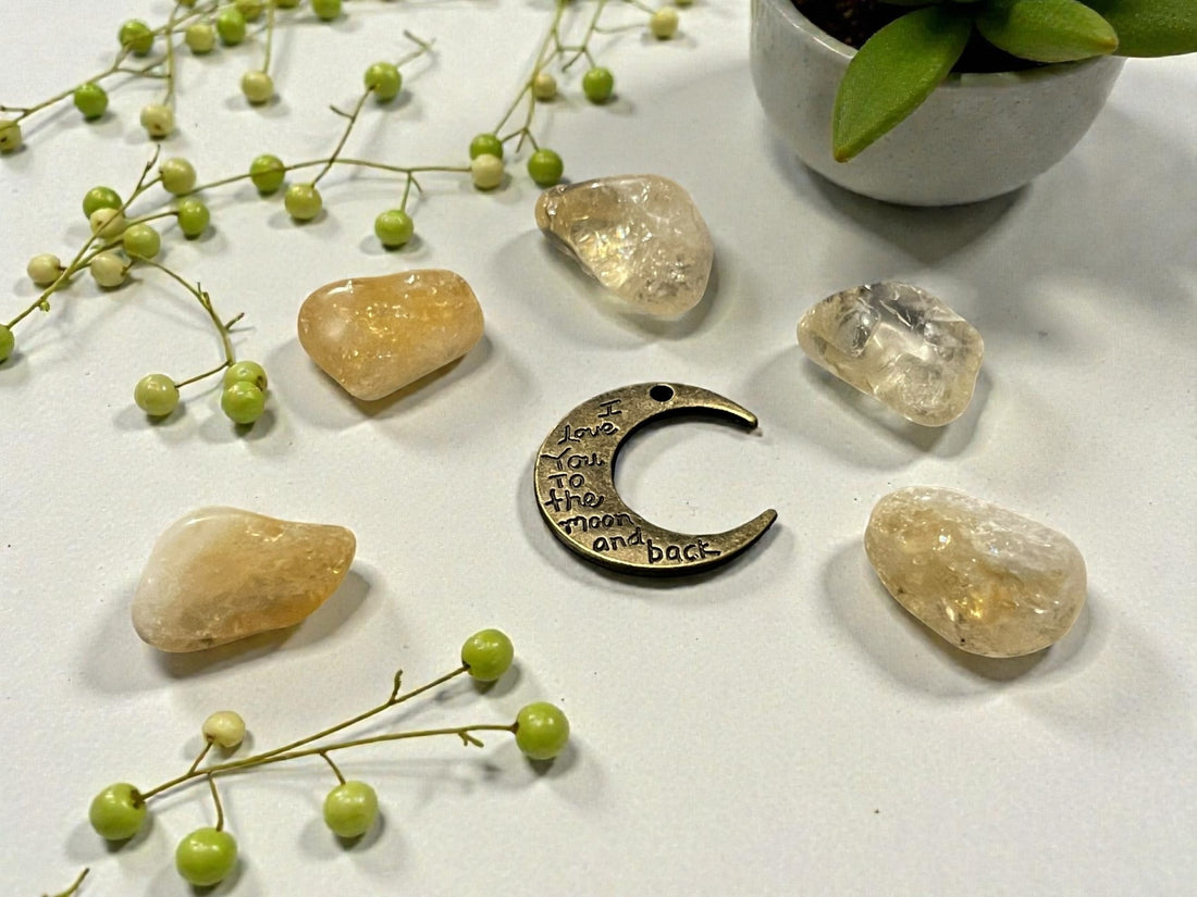 Citrine tumbles