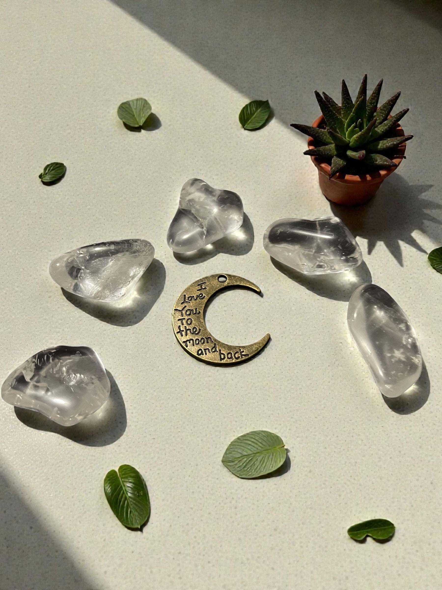 Clear Quartz tumbles
