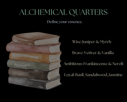 Alchemical Quarters Collection| Organic Beeswax Melts