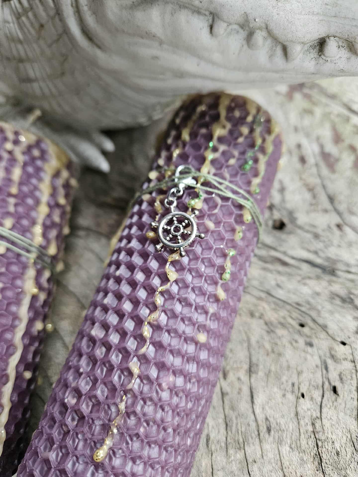 ‘Claim the Crown’ – Crown of Success Beeswax Spell/Ritual Candle