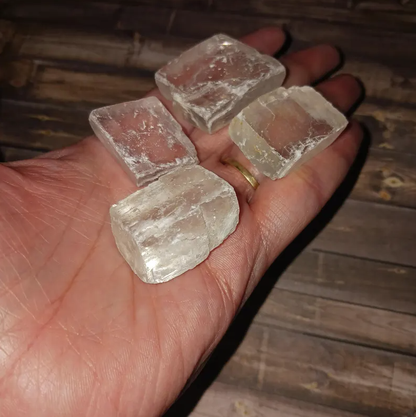 Raw Optical Calcite Crystal, Viking Sunstone, B Grade