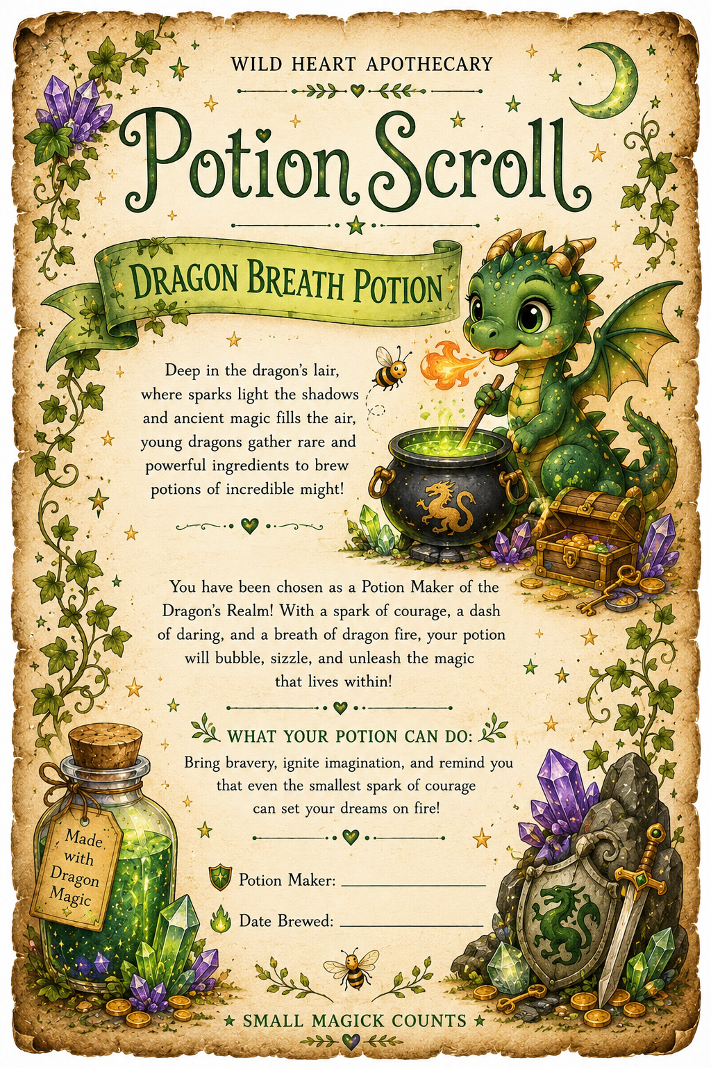 Wild Heart Potion Kit - Children&