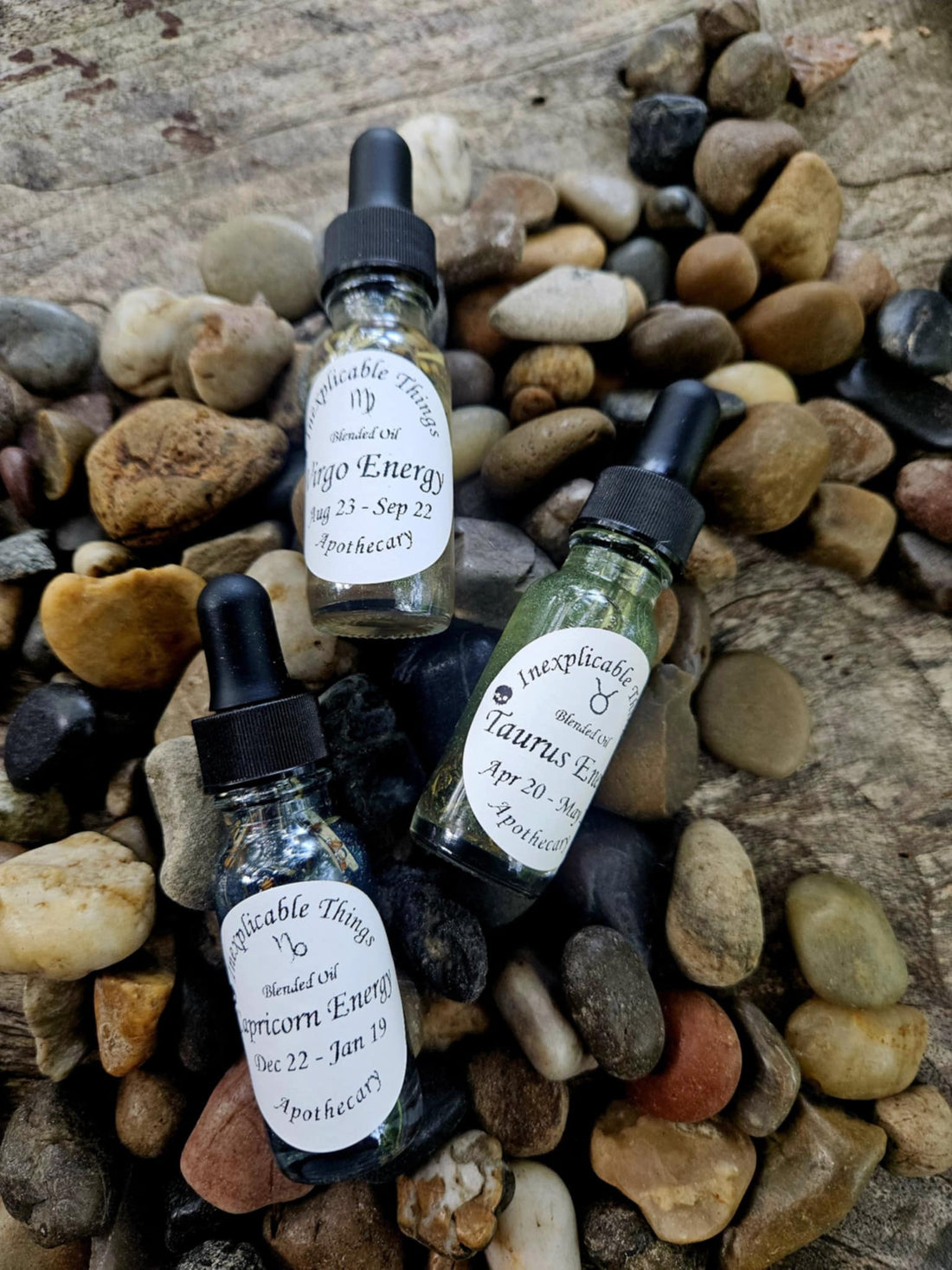 Earth Signs – Zodiac Spell Oils 🌍 Taurus • Virgo • Capricorn 🌍