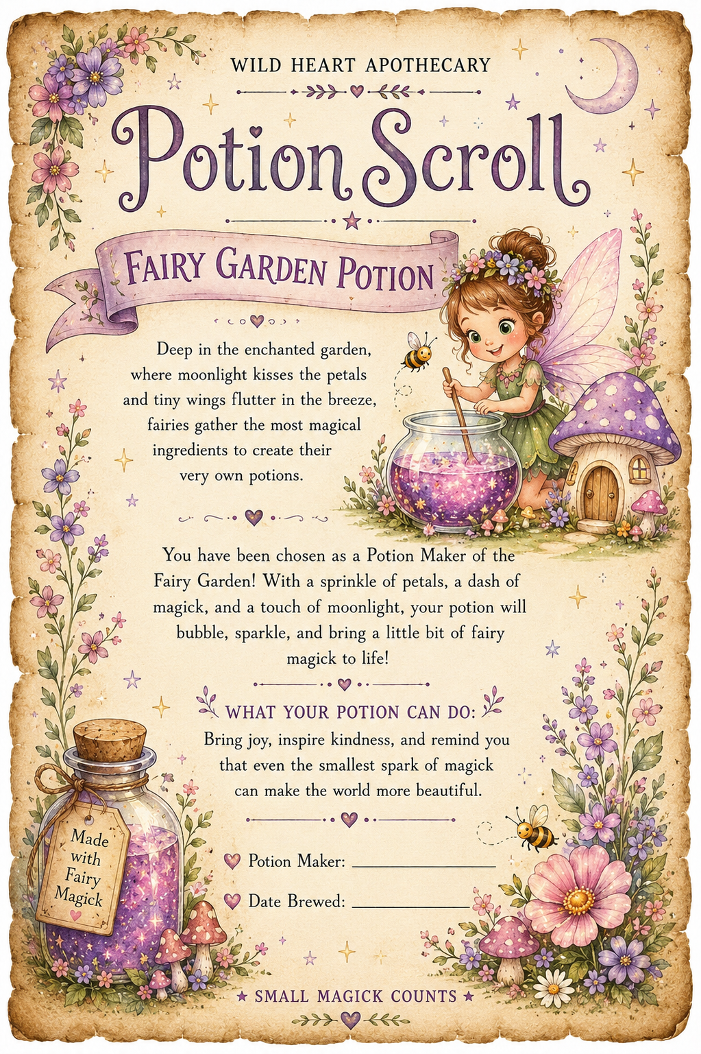 Wild Heart Potion Kit - Children&
