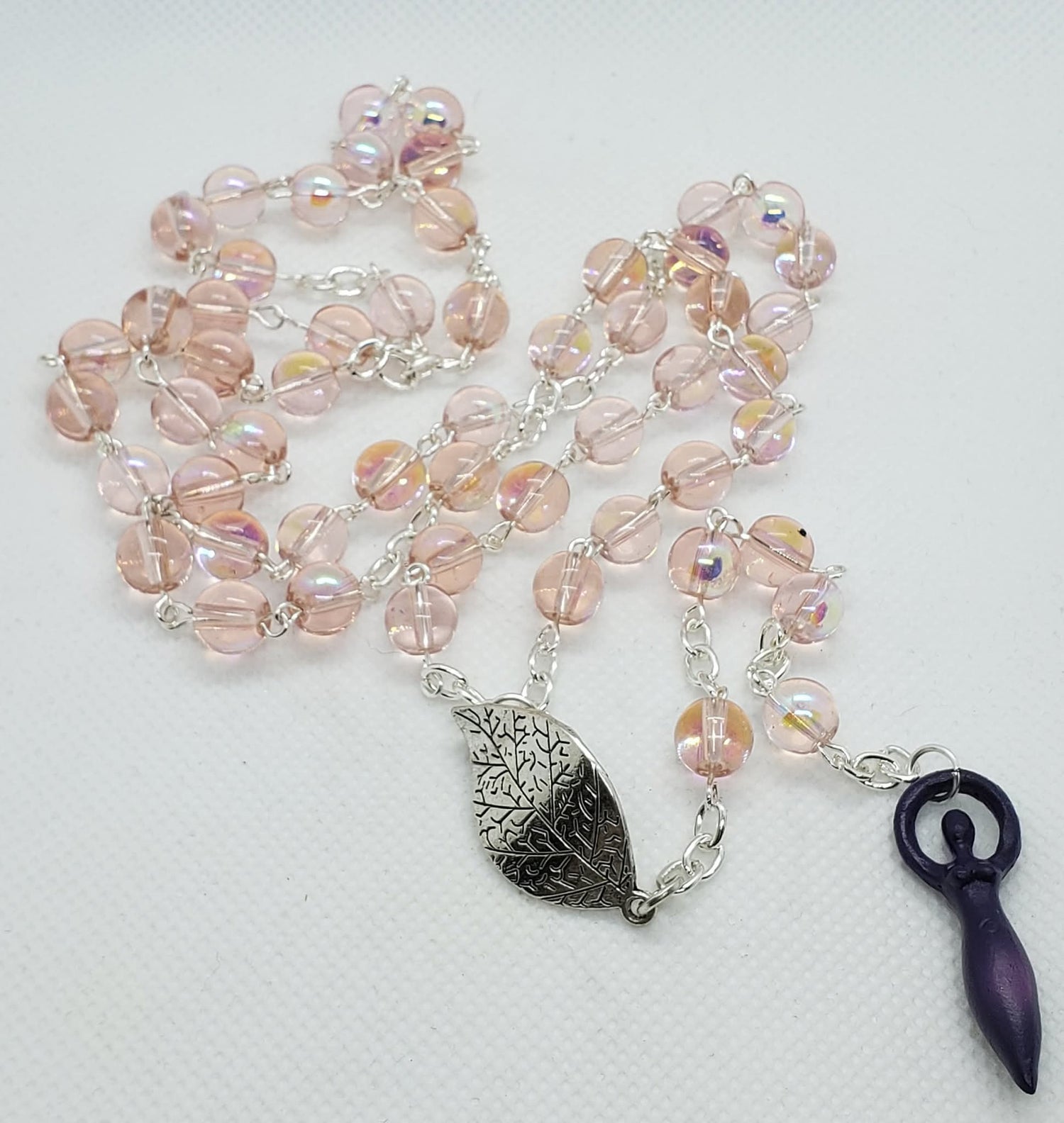 Pink Goddess Rosary