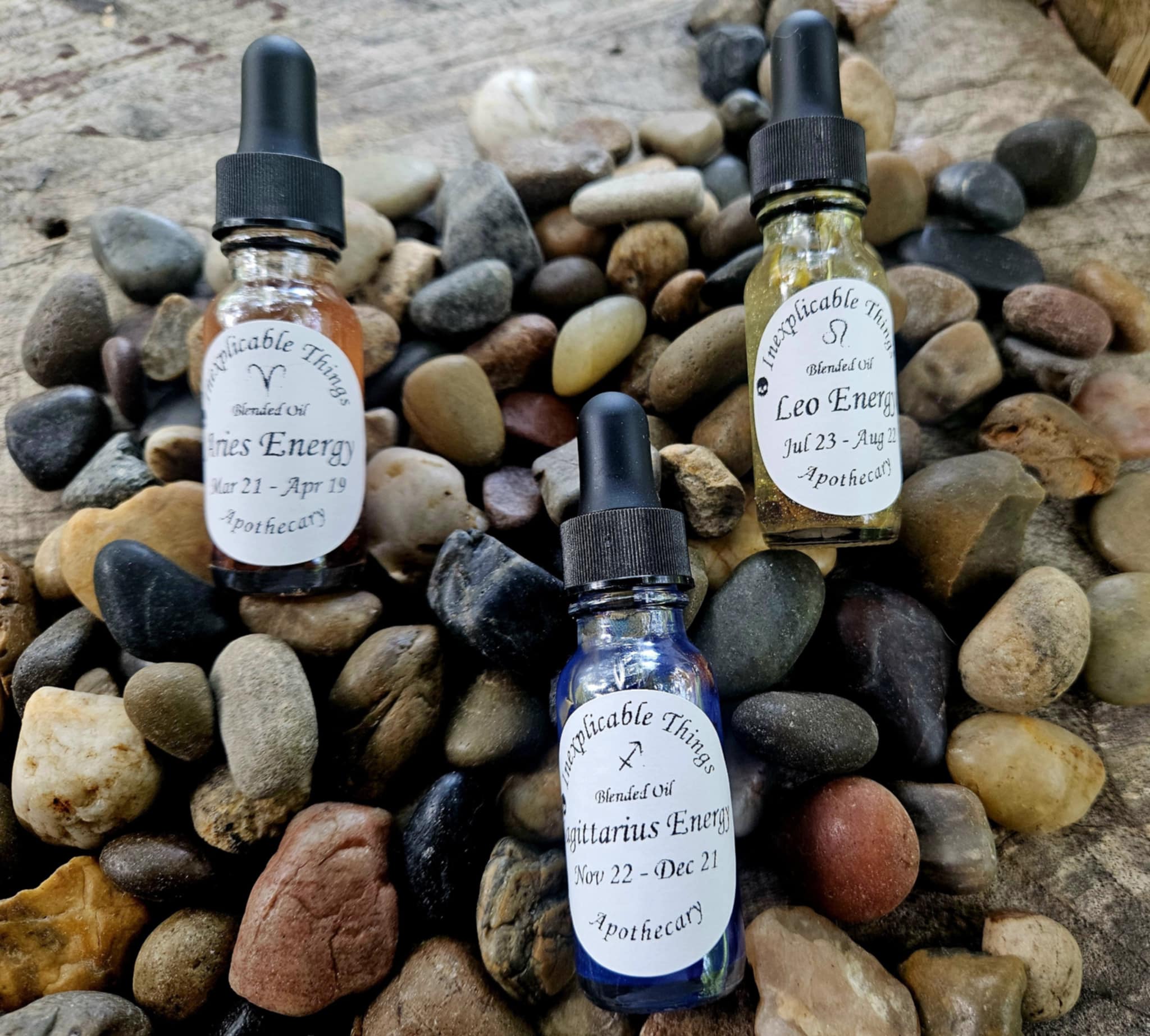 Fire Signs – Zodiac Spell Oils 🔥 Aries • Leo • Sagittarius 🔥