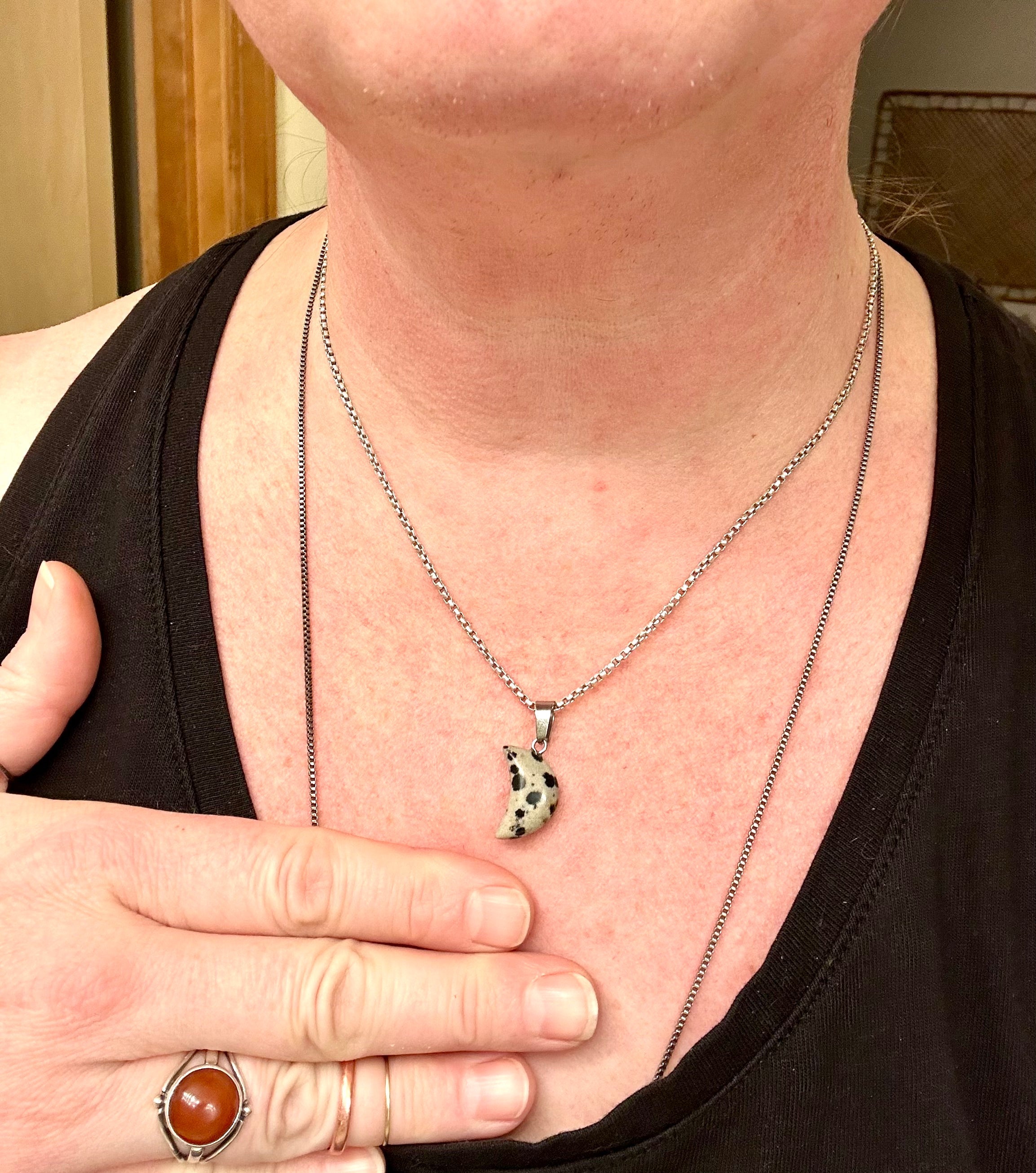 3 Piece Blue Howlite Jewelry Set