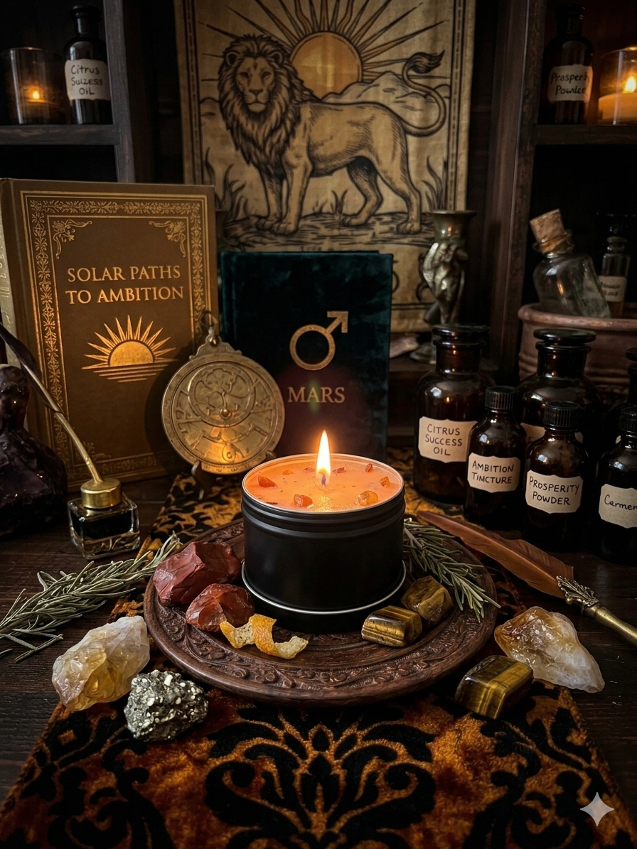 Orange Intention Candle