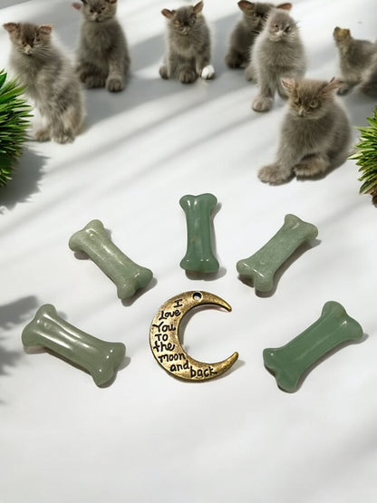 Green Aventurine Bone Carving Crystal