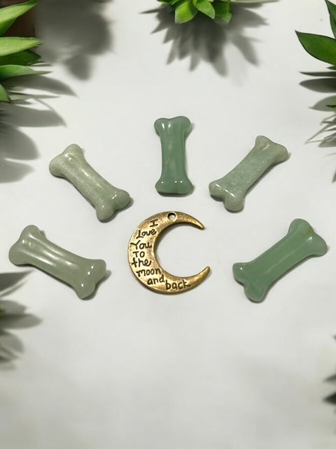 Green Aventurine Bone Carving Crystal