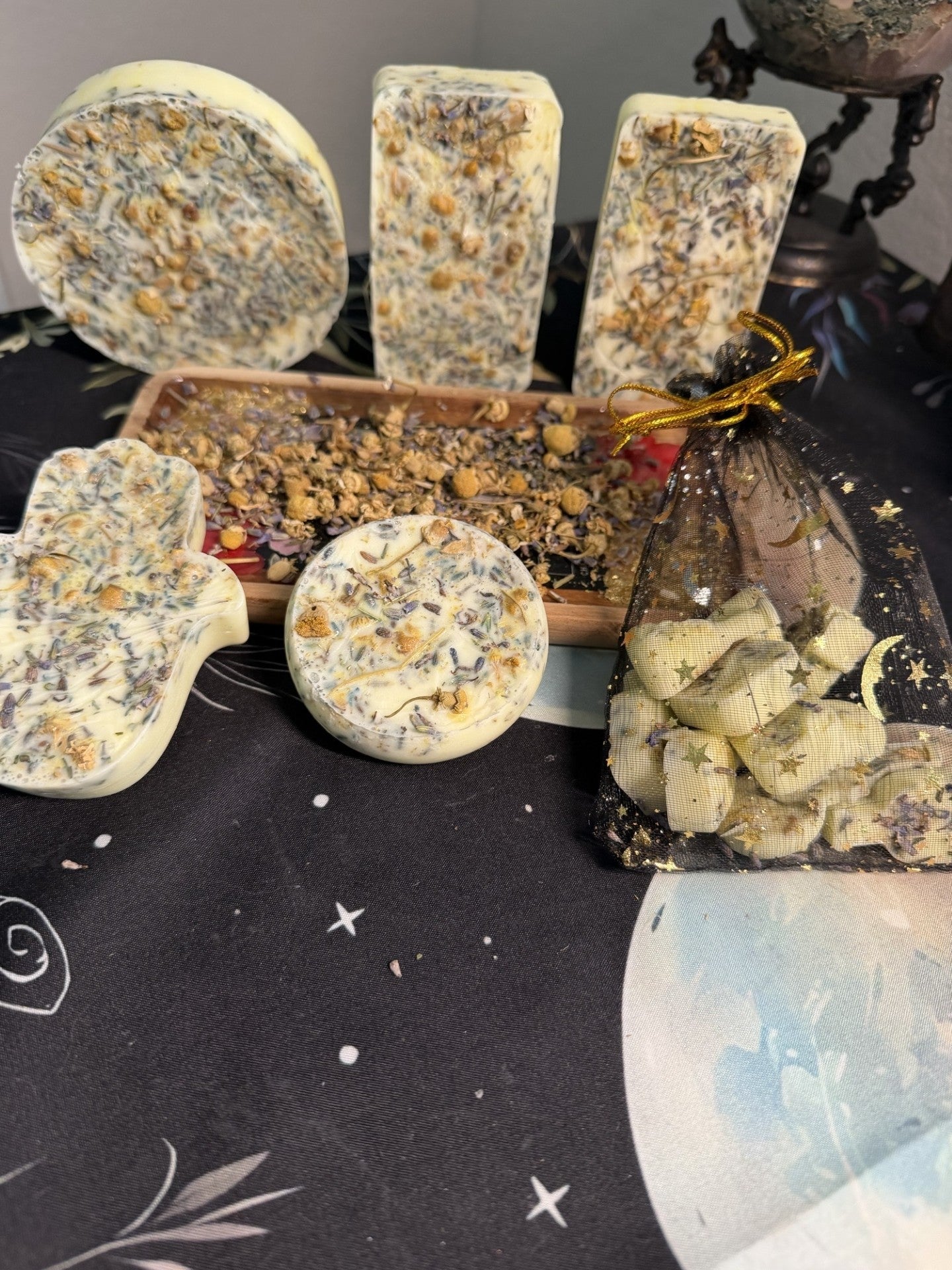 🔮 Healing Crystal Ball Goat Milk Soap ✨