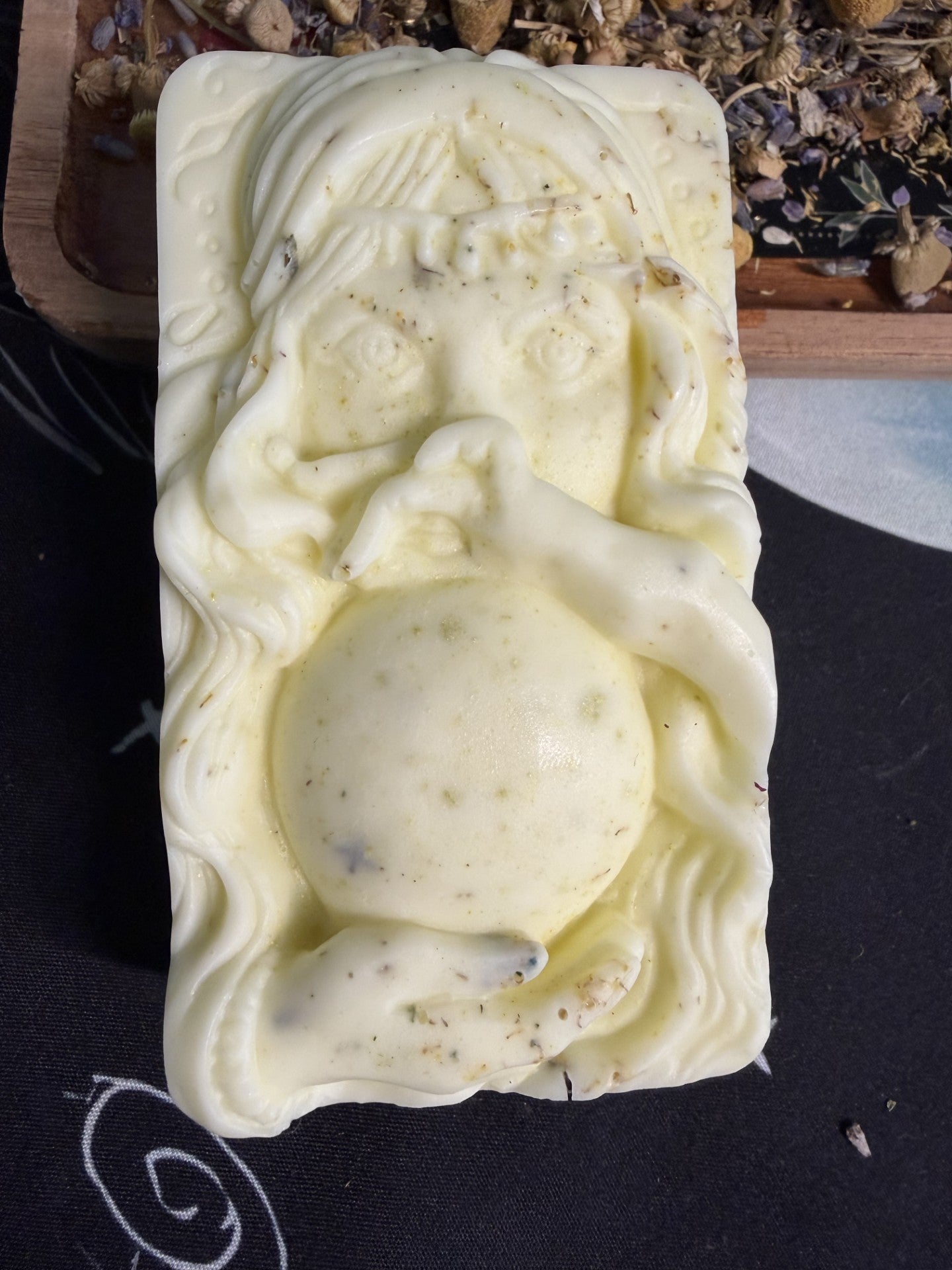 🔮 Healing Crystal Ball Goat Milk Soap ✨